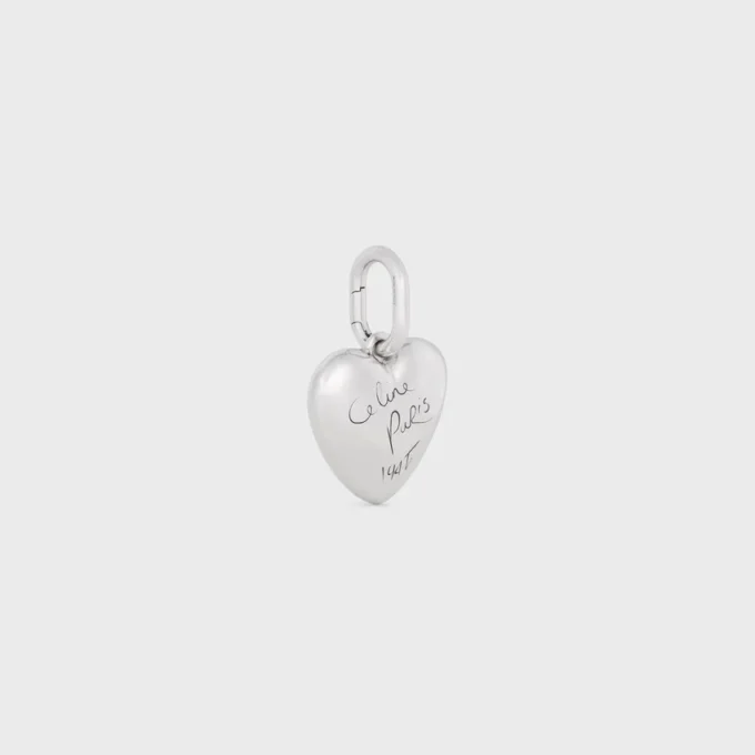 Charms Heart Celine 1945 in Aluminium