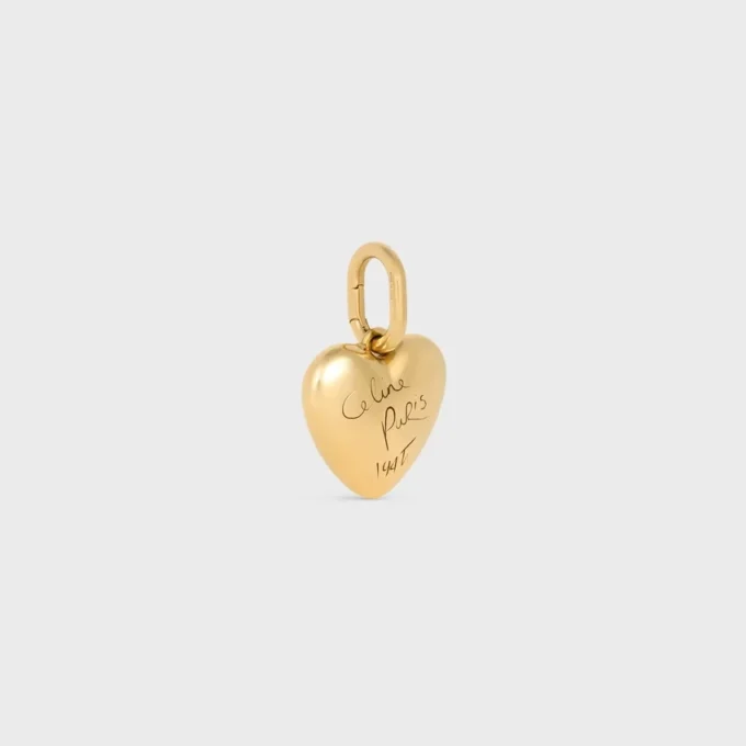 Charms Heart Celine 1945 in Aluminium Charms Heart Celine 1945 in Aluminium