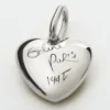 Charms Heart Celine 1945 in Aluminium