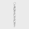 Charms Heritage Chunky Bracelet in Brass with Rhodium Finish Charms Heritage Chunky Bracelet in Brass with Rhodium Finish