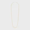 Charms Long Necklace in Brass with Gold and Rhodium Finsih Charms Long Necklace in Brass with Gold and Rhodium Finsih