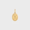 Charms Maison Celine Medal in Brass with Gold Finish Charms Maison Celine Medal in Brass with Gold Finish
