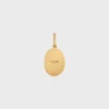 Charms Maison Celine Medal in Brass with Gold Finish Charms Maison Celine Medal in Brass with Gold Finish