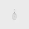 Charms Maison Celine Medal in Brass with Rhodium Finish Charms Maison Celine Medal in Brass with Rhodium Finish