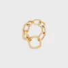 Charms Modern Chunky Gourmette in Brass with Gold Finish Charms Modern Chunky Gourmette in Brass with Gold Finish