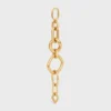 Charms Modern Chunky Gourmette in Brass with Gold Finish Charms Modern Chunky Gourmette in Brass with Gold Finish