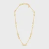 Charms Necklace in Brass with Gold Finish