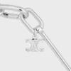 Charms Necklace in Brass with Rhodium Finish