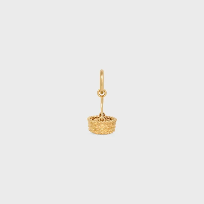 Charms Panier in Brass with Gold Finish Charms Panier in Brass with Gold Finish