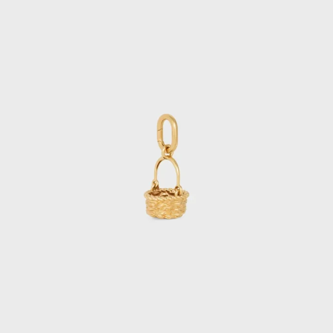 Charms Panier in Brass with Gold Finish Charms Panier in Brass with Gold Finish
