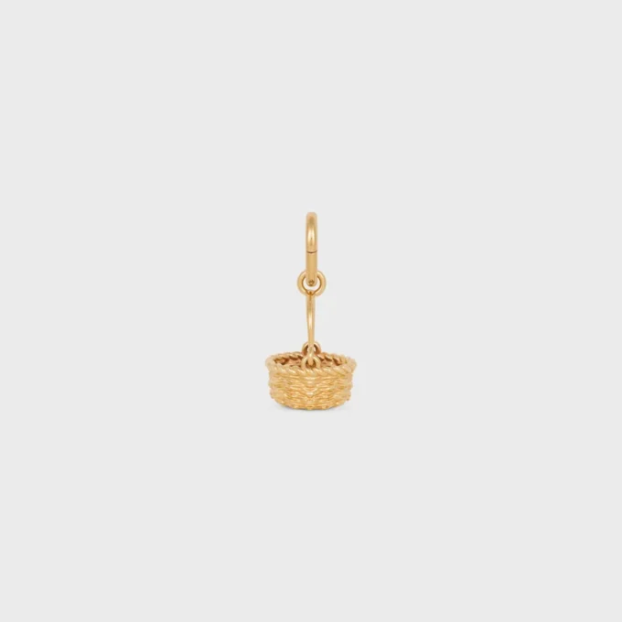 Charms Panier in Brass with Gold Finish Charms Panier in Brass with Gold Finish