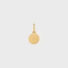 Charms Pearl Medal in Resin Pearls and Brass with Gold Finish Charms Pearl Medal in Resin Pearls and Brass with Gold Finish