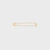 Charms Safety Pin Brooch in Brass with Gold Finish Charms Safety Pin Brooch in Brass with Gold Finish