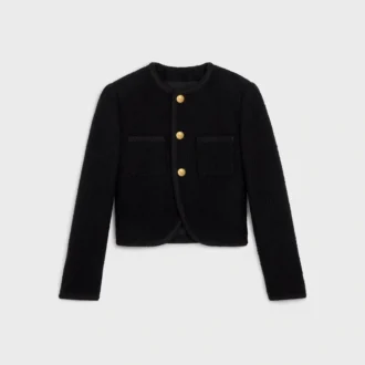 Chasseur Jacket in Boucla Tweed