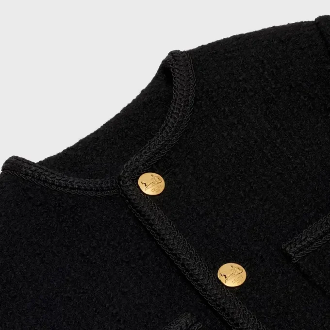 Chasseur Jacket in Boucla Tweed