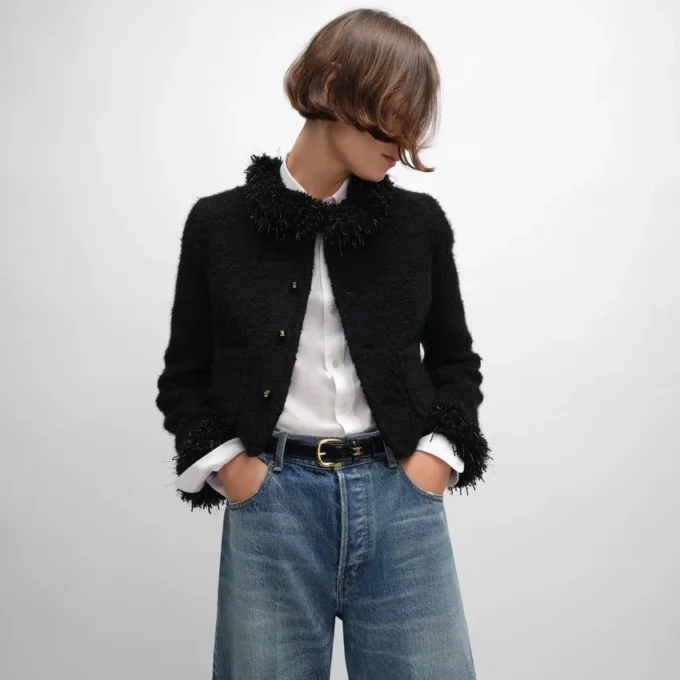 Chelsea Jacket in Cashmere and Wool Natta Chelsea Jacket in Cashmere and Wool Natta