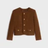 Chelsea Jacket in Mohair Wool Tweed