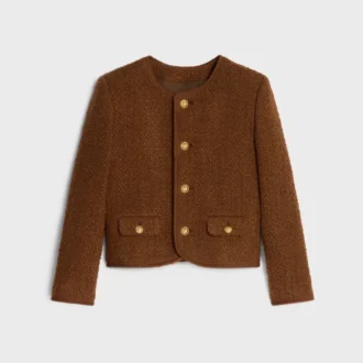 Chelsea Jacket in Mohair Wool Tweed