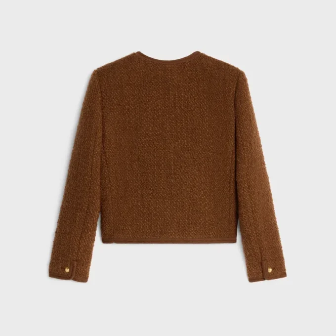 Chelsea Jacket in Mohair Wool Tweed