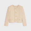 Chelsea Jacket in Sequin Silk Tweed