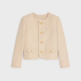 Chelsea Jacket in Sequin Silk Tweed