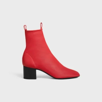 Cheri – Zipped Boot in Stretch Lambskin