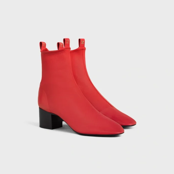 Cheri – Zipped Boot in Stretch Lambskin Cheri – Zipped Boot in Stretch Lambskin