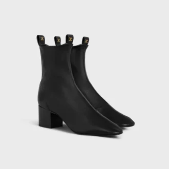 Cheri – Zipped Boot in Stretch Lambskin