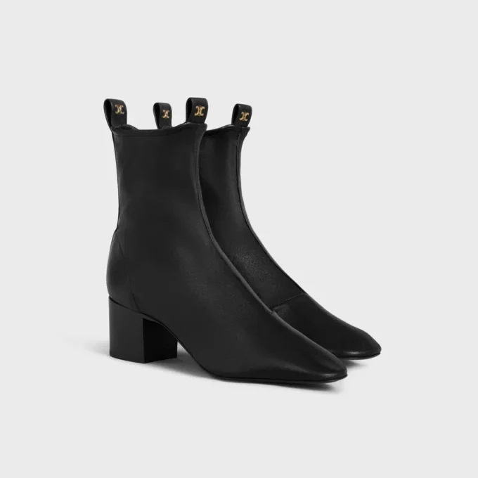 Cheri – Zipped Boot in Stretch Lambskin Cheri – Zipped Boot in Stretch Lambskin