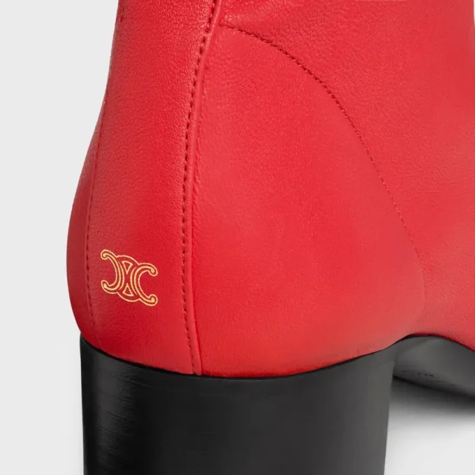 Cheri – Zipped Boot in Stretch Lambskin Cheri – Zipped Boot in Stretch Lambskin