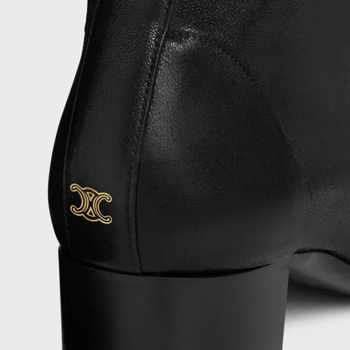 Cheri – Zipped Boot in Stretch Lambskin Cheri – Zipped Boot in Stretch Lambskin