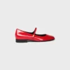City Ballerina in Glossy Calfskin City Ballerina in Glossy Calfskin