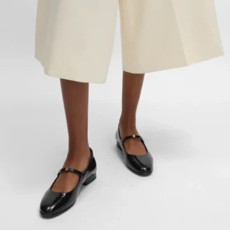 City Ballerina in Glossy Calfskin