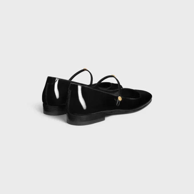 City Ballerina in Glossy Calfskin City Ballerina in Glossy Calfskin
