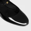 City Ballerina in Glossy Calfskin City Ballerina in Glossy Calfskin