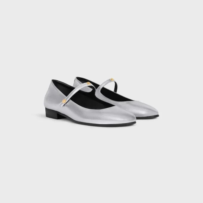 City Ballerina in Laminated Lambskin City Ballerina in Laminated Lambskin