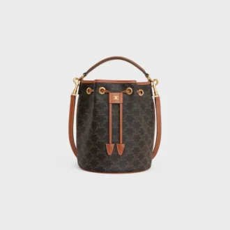 Clara Bag in Triomphe Canvas and Calfskin