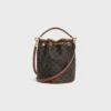 Clara Bag in Triomphe Canvas and Calfskin Clara Bag in Triomphe Canvas and Calfskin