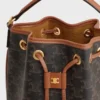 Clara Bag in Triomphe Canvas and Calfskin Clara Bag in Triomphe Canvas and Calfskin