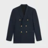 Classic Jacket in Diagonal Wool