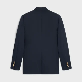 classic jacket in diagonal wool 2 330x330 - Classic Jacket in Diagonal Wool