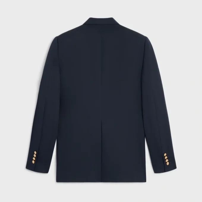 Classic Jacket in Diagonal Wool