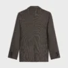 Classic Jacket in Micro Houndstooth Wool Classic Jacket in Micro Houndstooth Wool
