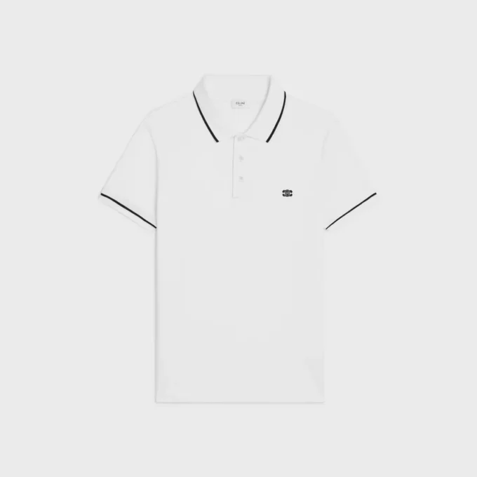 Classic Polo Shirt in Cotton Piqua