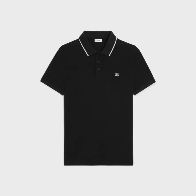 Classic Polo Shirt in Cotton Piqua
