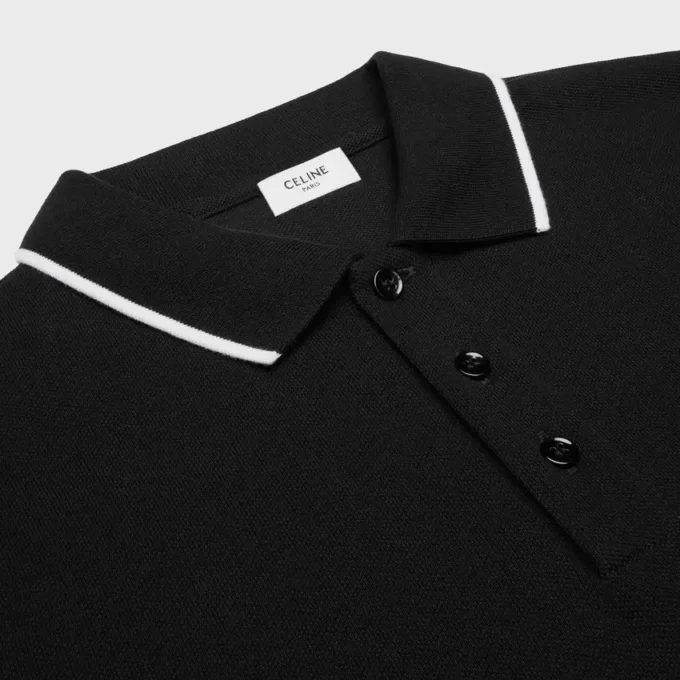Classic Polo Shirt in Cotton Piqua