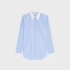 Classic Shirt in Striped Cotton Poplin