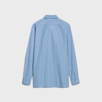 Classic Shirt in Striped Cotton Poplin
