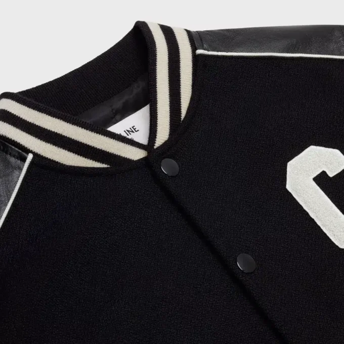 Classic Teddy Jacket in Textured Wool
