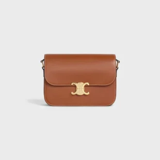 Classique Triomphe Bag in Natural Calfskin